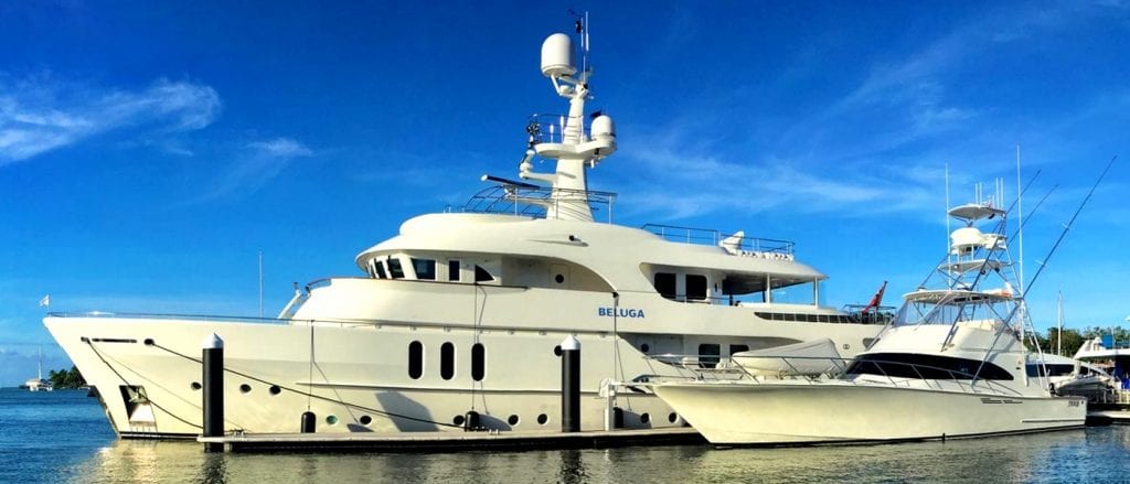 BELUGA superyacht charter in Australia Great Barrier Reef exploring holidays diving fishing